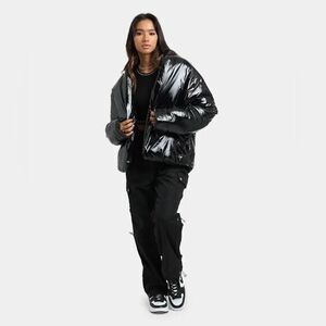 NWT Club Paradise Unisex Paxton Puffer Jacket No Front Closure - Black- Size 2XL